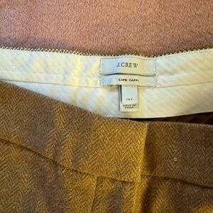 J crew wool pant